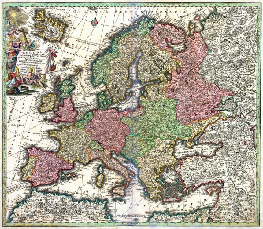 Europa En 1730 Mapa De Europa Mapas Antiguos Y Mapas Del Mundo Images Porn Sex Picture