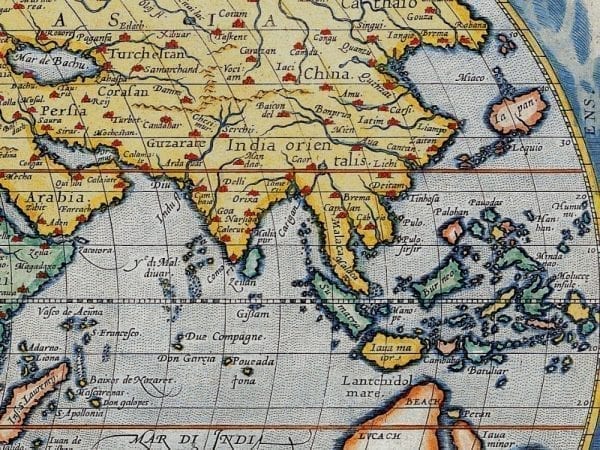 antique maps ortelius