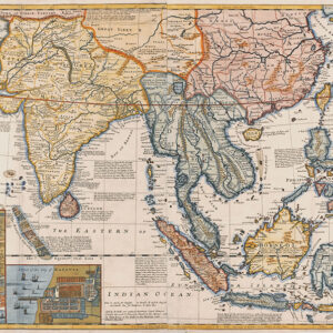 Vintage Map of the East Indies