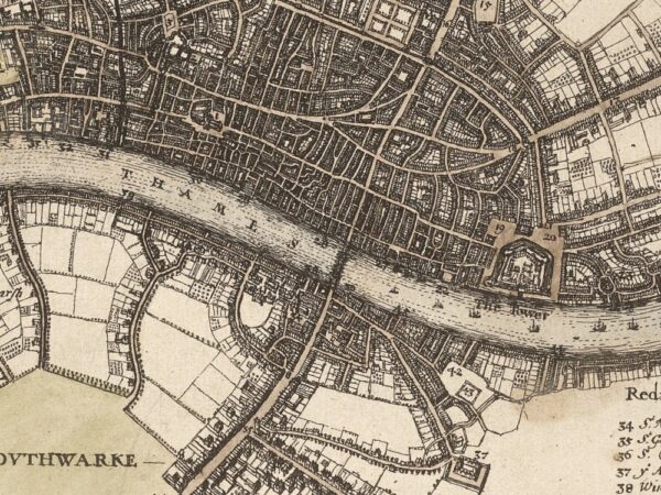 Vintage Map of London