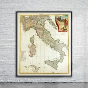 Vintage Maps of Europe - Old World Prints